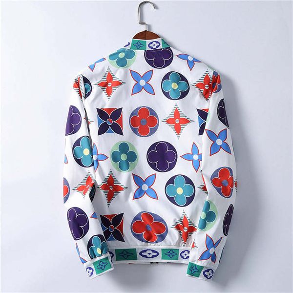 

dd02 spring 2020 new print casual jacket mens italian fashion streetwear designer clothes size m-3xl, Black;brown