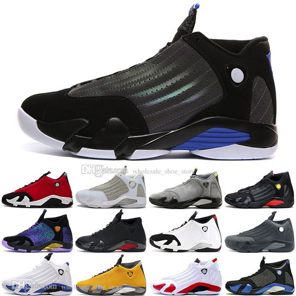 

2020 gym red last sblack toe 14 14s dmp chartreuse mens basketball shoes candy cane fuchsia blast men sports designer sneakers