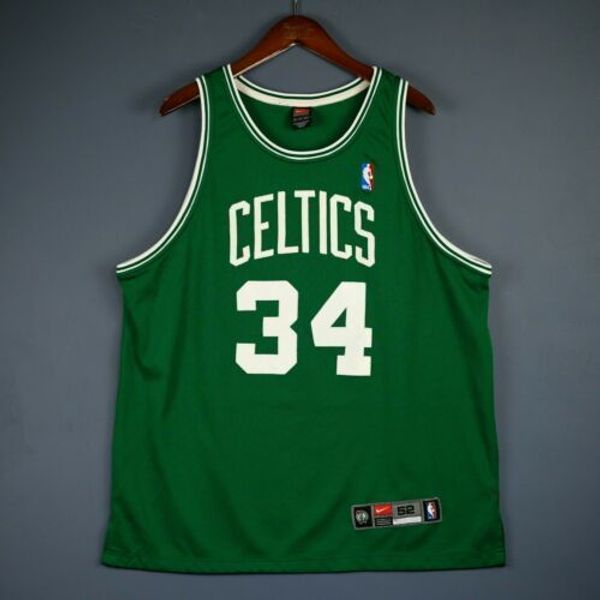 

100% stitched paul pierce vintage bos jersey size xs-5xl 52 mens throwbacks basketball jerseys, Gray