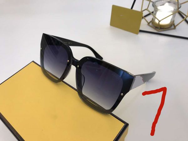 

fashion sunglasses men women brand eyewear square designer pilot driving mirror sun glasses ladies rimless eyeglasses gradient, White;black