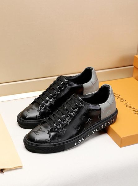 

new listing mens personality wild casual shoes,low flat mens leathe casual shoes printed pattern mens casual sport shoes 38-46 0019, Black