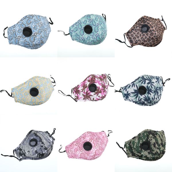 

fashion ladies mask 2020 women floral print windproof anti-uv scarves outdoor sports cycling face filter mask protective #qa2#513, Black