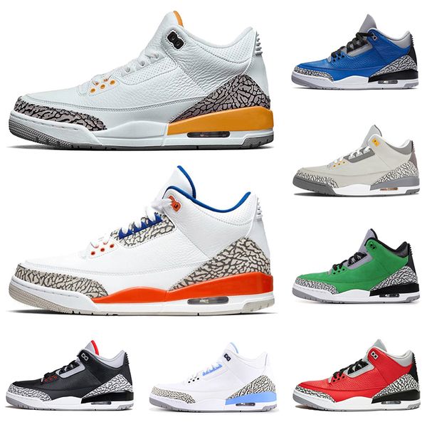 

оригиналы тапок 3 3s laser апельсиновые 2020 unc jumpman iii мужские ботинки баскетбола ретро varsity royal прохладный серый спортивные крос, White;red