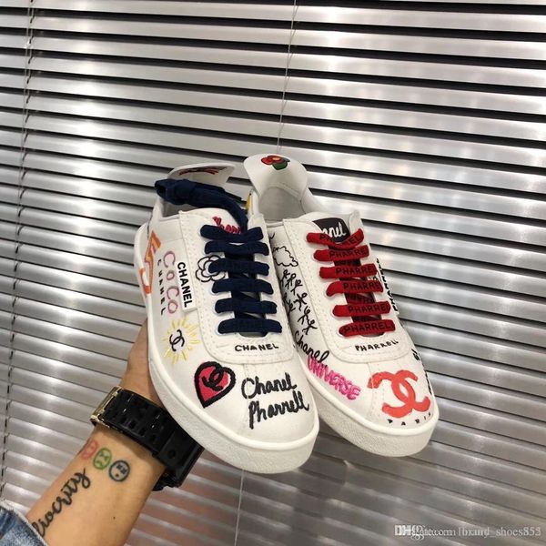 

2020 latest gancini leather casual shoes men's and women's casual shoes fashion trend comfortable shoe size 35-44 type 39745400549