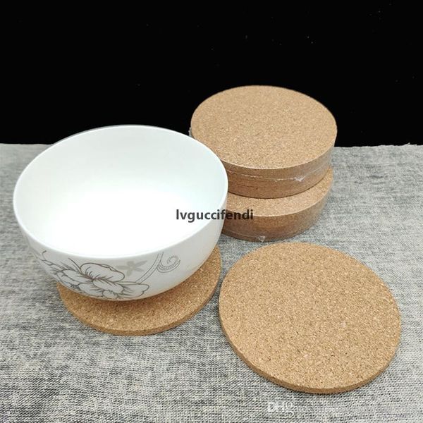 

tea cup pad classic round plain cork coasters placemat drink wine mats cork mats drink wine mat creative party gift customizable bc bh1124