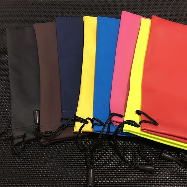 

dustproof waterproof sun glasses multicolor storage cloth bag portable sun glasses bag, Blue