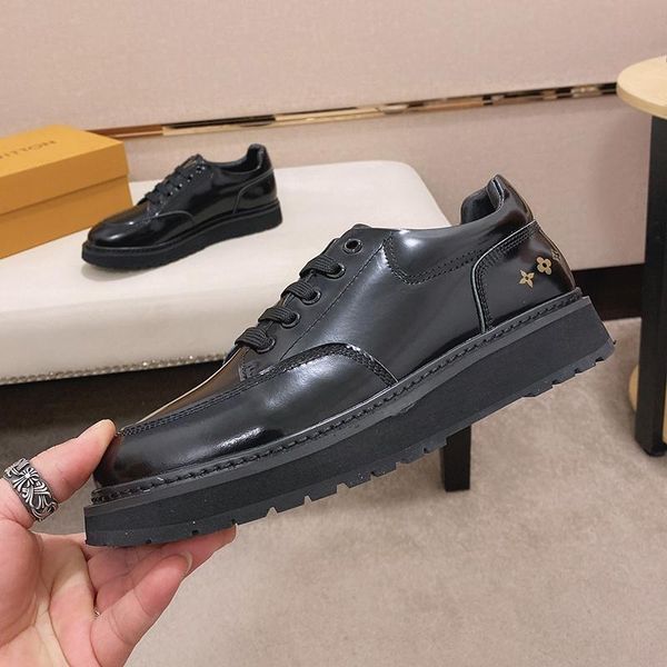 

2020v limited edition luxury design mens fashion printed sports shoes wild breathable mens casual shoes mens banquet shoes size: 38-45, Black