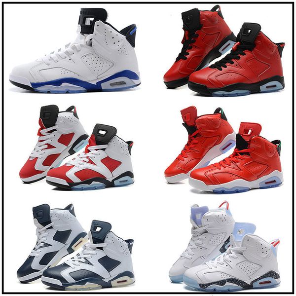 

new bred men jumpman 6 6s kids basketball shoes tinker unc black cat white infrared red carmine toro mens trainer sport sneaker