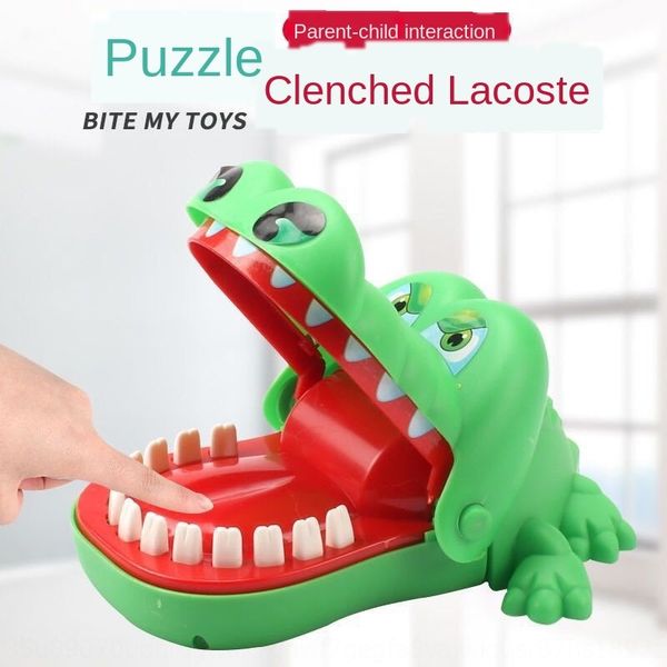

bewitched large hand biting crocodile toy shark tooth extraction game finger biting crocodile toy