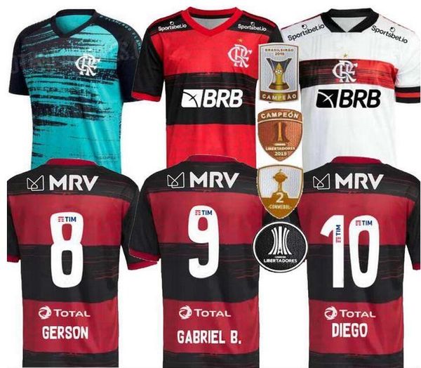 

20 21 flamengo jersey 2020 2021flemish diego de arrascaeta ribeiro soccer jerseys gabriel b. henrique sports football libertadores, Black;yellow