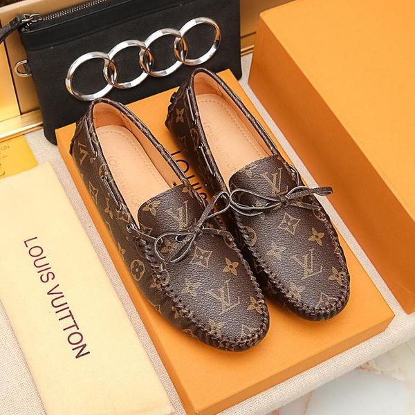 

fashion low -casual shoes for men rubber soles luxury flats classic footwears chaussures pour hommes leather moccasins lx66 fast deliver