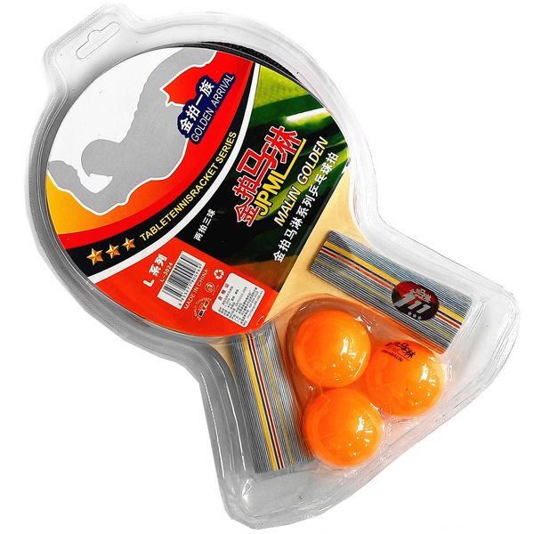 

set double offensive beginner student entertainment table tennis rackettable tennis horizontal racket direct racket 2 pack