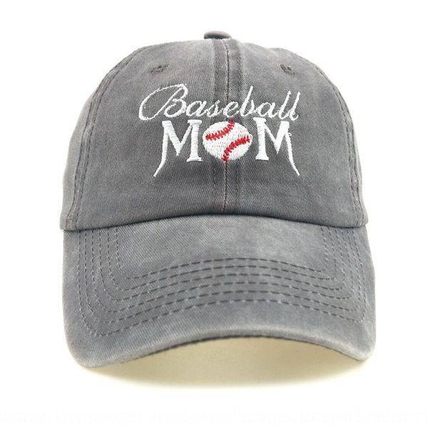 

2019 step into mom embroidery washed cotton dad soft embroidered baseball cap baseball cap, Blue;gray