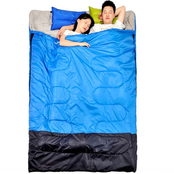 

холодостойкие взрослый двойной спальный мешок спальный мешок для взрослых зимой на открытом воздухе пара отель грязный путешествия кемпинга