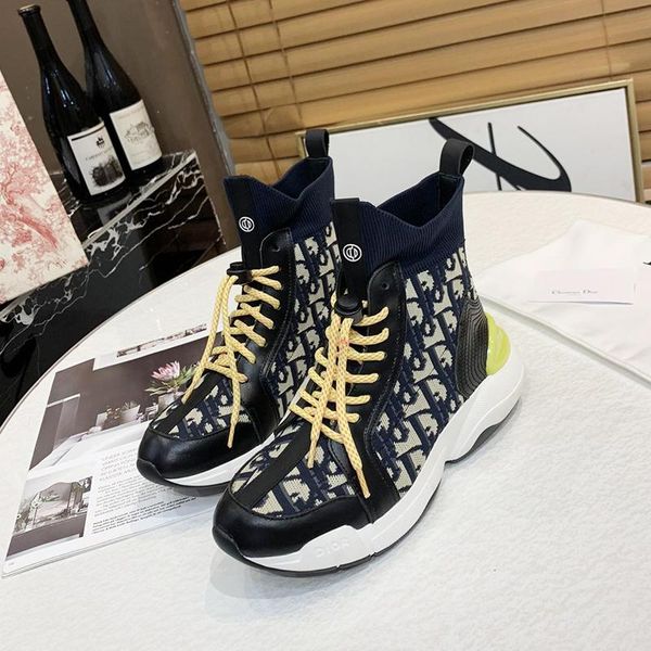 

qblique technical knit sneaker men 's shoes drop ship lace -up luxury shoes lightweight fashion plus size men shoes chaussures pour ho