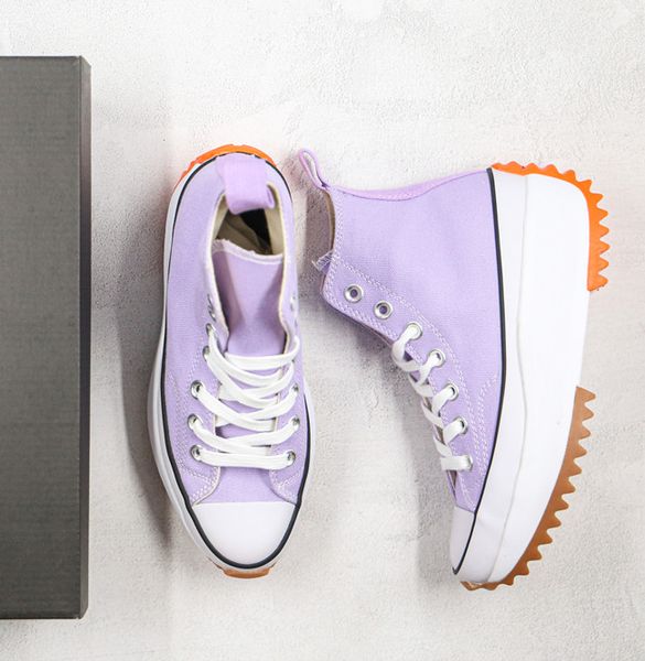 

2020 hike hi black white gum womens conversa zapatos classics casual shoes anderson chuck hike vulcanized shoes size35-40
