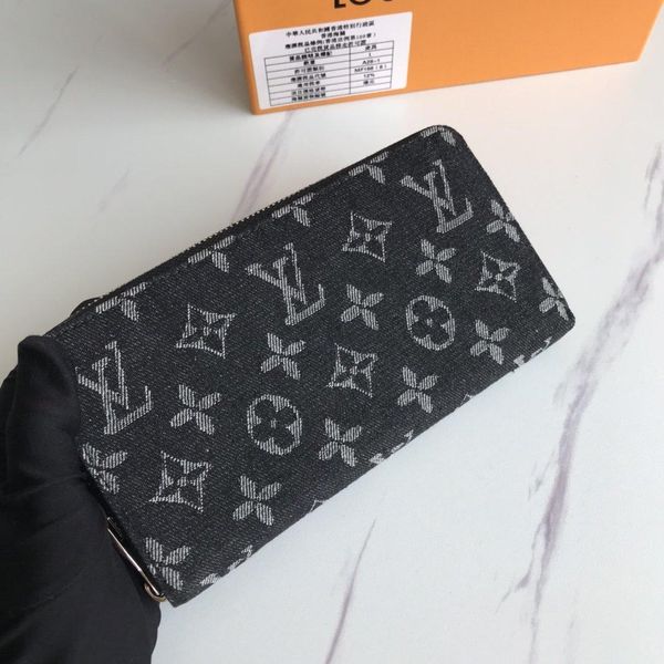 

vintage style womens long wallets handbag ladies money coin pocket zipper luxury designer wallet purses card holder purse