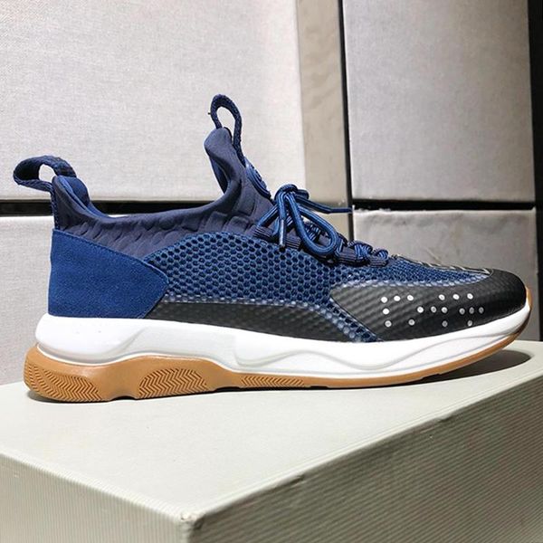 

fashion men shoes casual fashion platform sneaker chaussures pour hommes with origin box cross chainer sneaker lace -up men shoes casual hot, Black