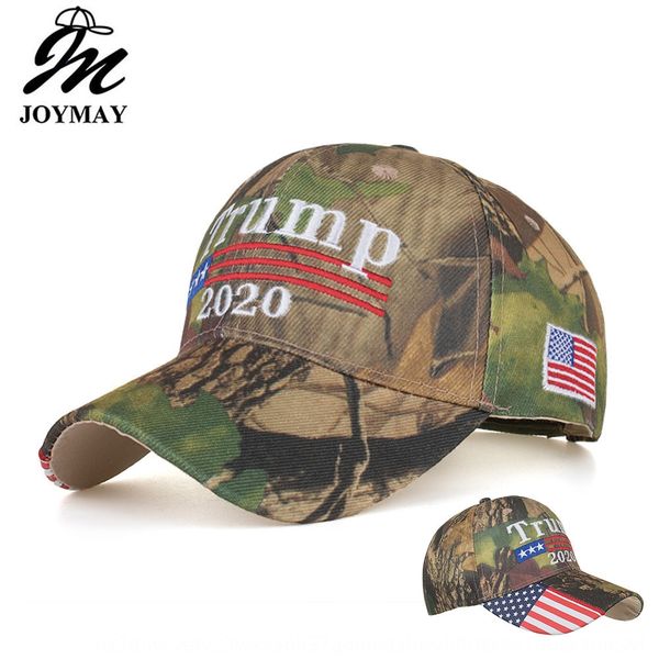 

zhongmei 2020 trump letter embroidered american flag camouflage trump baseball embroidered baseball cap cap b645, Blue;gray
