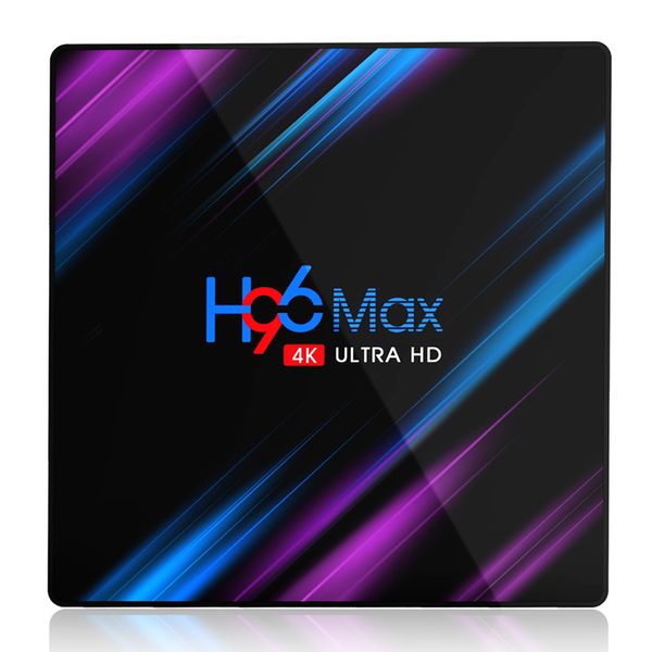

h96 max android tv box 10,0 4gb 32gb rockchip rk3318 4k 2.4g 5g wi-fi bluetooth 4.0 set top box