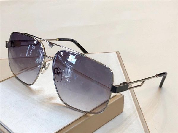 

2020 new men sunglasses 1092 sqaure metal frame vintage sport style uv400 lens outdoor coating mirror lens with case superior quality, White;black