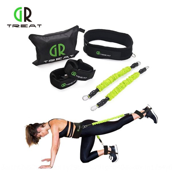 

6mcz0 latex leg exercise exercise basketball sports fitness bouncing trainer tension rope men's and women's basketball sports fitn