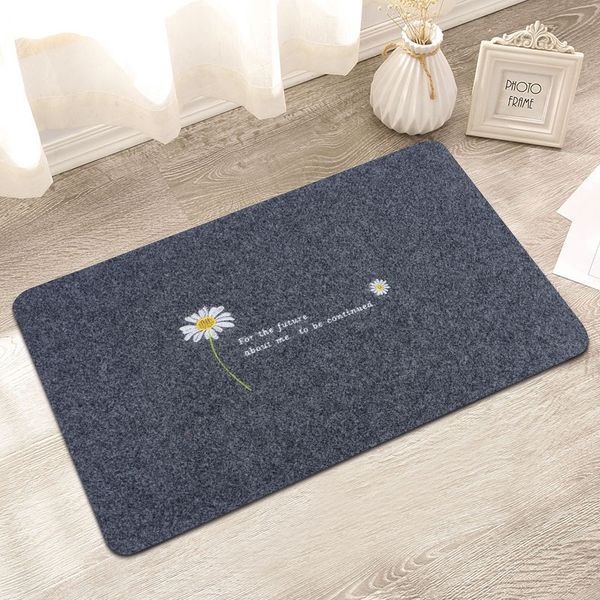 

daisy non-slip carpet non-slip mat door entrance carpet bedroom bathroom bathroom water absorbing household mat