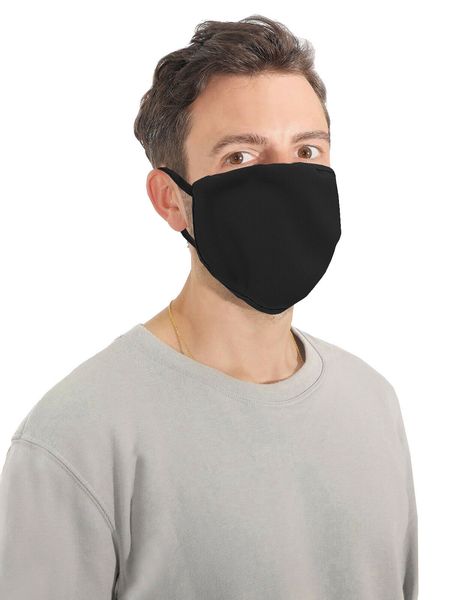 

30pcs anti-dust cotton mouth face mask man woman cycling wearing black fashion ing