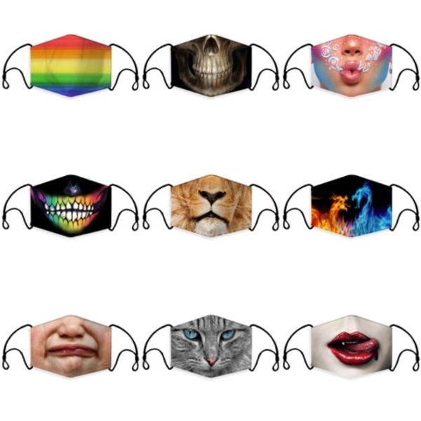 

flesh sponge masks 2020 disponsable face mask fashion p*t*a star mask prevent dust pollen allergy soft sponge mask breathable li#303