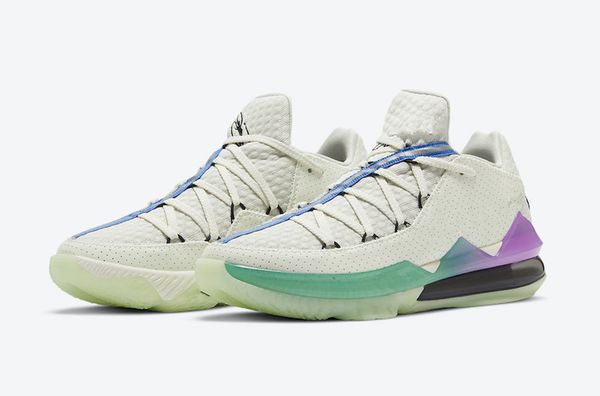 

lebron 17 low glow in the dark men women basketball shoes with box lebron 17 sports shoes store wholesale us7-us12, Black