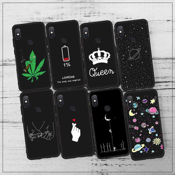 

ultra thin phone case for xiaomi redmi 6 pro 6a 5 plus 5a 4x s2 note 5 6 pro black back cover redmi note 6 5 pro silicone shell