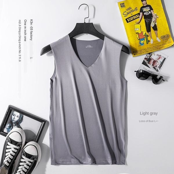 

jxul8 ice vest silk seamless slim youth sports hurdle sleeveless undershirt ice underwear vest silk seamless men' men' slim yout, White;black