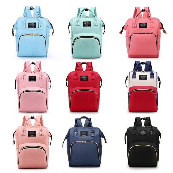 

2019 autumn new mommy large capacity mother and baby waterproof fashion backpack multifunctional travel backpack travel bag bag