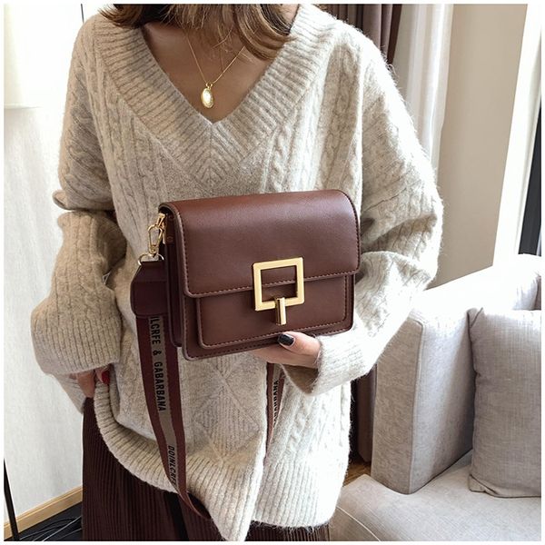 

women's casual hand fashionable hand shoulder women's 2019 new fashionable western style messenger bag all-match ins shoulder bag