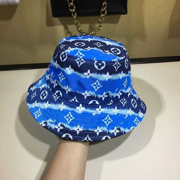 

designer bucket hat man women hat bob caps hip hop cool outdoor sports summer ladies beach sun fishing bucket hats, Blue;gray