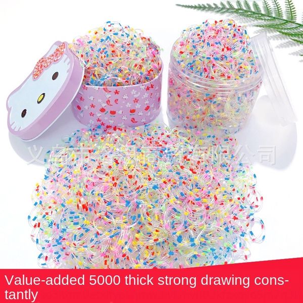 

аксессуары детской маленькой девочки утолщенной голова веревочной располагаемые студенты резиновых волосы полоса резинка выдергивают волосы, Slivery;white