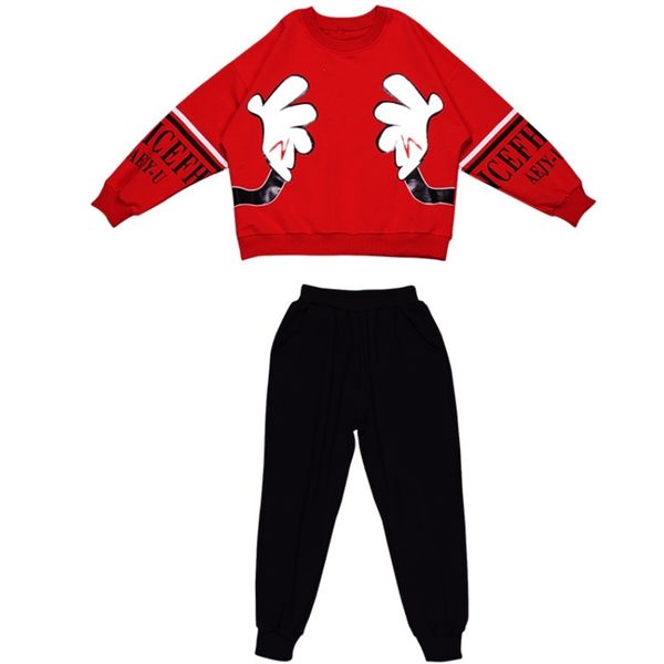 

детская одежда 2020 новые продукты мальчик mickey свитер двухсекционный костюм большой мальчик европейский и американский костюм весной и ос, White