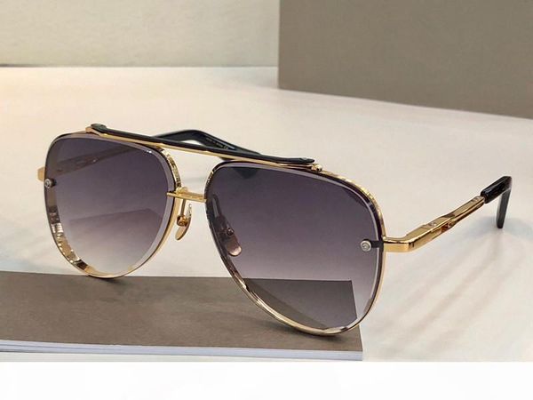 

r mach eight designer sunglasses men metal vintage sunglasses fashion style oval frameless uv 400 lens with original case qu, White;black