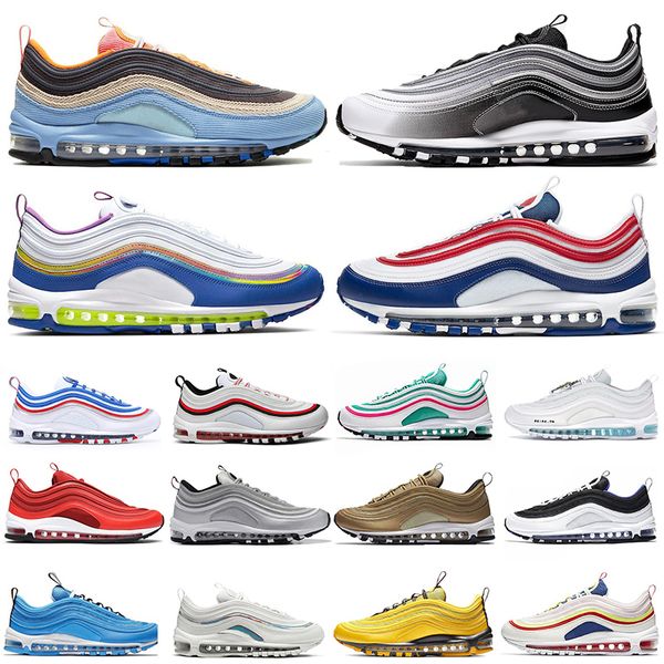 

air max 97 оптовый нового tie dye пережиток будущее джейсон татум кроссовки для мужчин женщина неона seoul laser фуксия мужских se кроссовки, White;red