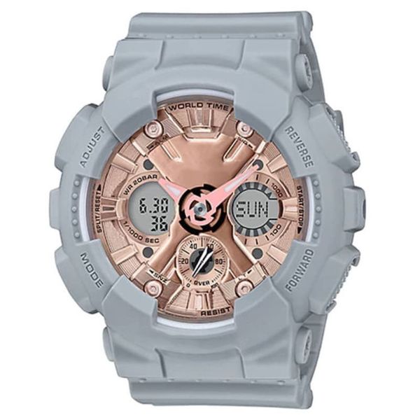 

christmas gift shock sport waterproof mans watch dropship fast shipping with tin box g fashion style now good gift for girls watch, Slivery;brown