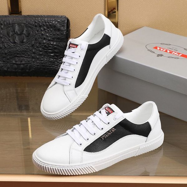 

2020 d5 fashion trend mens designer shoes leather mesh breathable comfortable outdoor shoes lace-up casual hiker shoes mens sneakers, Black