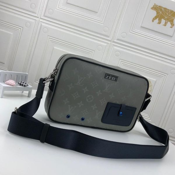 

drop ship mens bag fast delivery crossbody bags new arrival messenger bags classic designer type men zipper shoulder bag sac bandouliÃ¨re