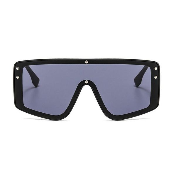

oversized one piece rimless sunglasses female men fashion outdoor windproof goggles women uv mask sun glasses nx, White;black