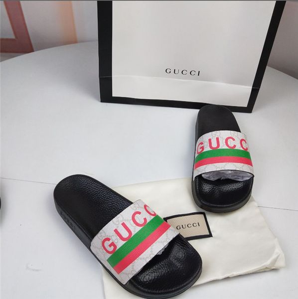 

designer spring/summer chinese fashion casual business style slippers luxury high-end leather clean fashion slippers extra-large :35-46