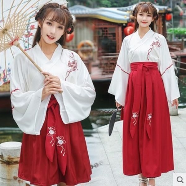 

n2uh8 женщин ежедневно китайская одежда республика класс одежды древнего стиля студентов китая улучшилось китайские элементы поперечного вор, Black;red