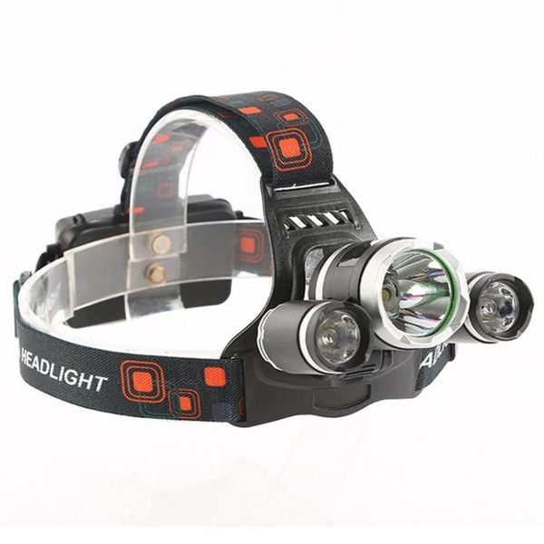 

headlamps with 2x 18650 battery fishing torch lamp portable durable headlight headlamp rechargeable super bright sporting goods hiking