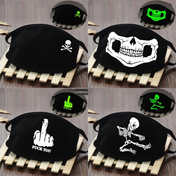 

vlnlm vip fashion scarf skull printed face scarf masks outdoor sporting headwear riding halloween cycling neck headband bandana#864, Black