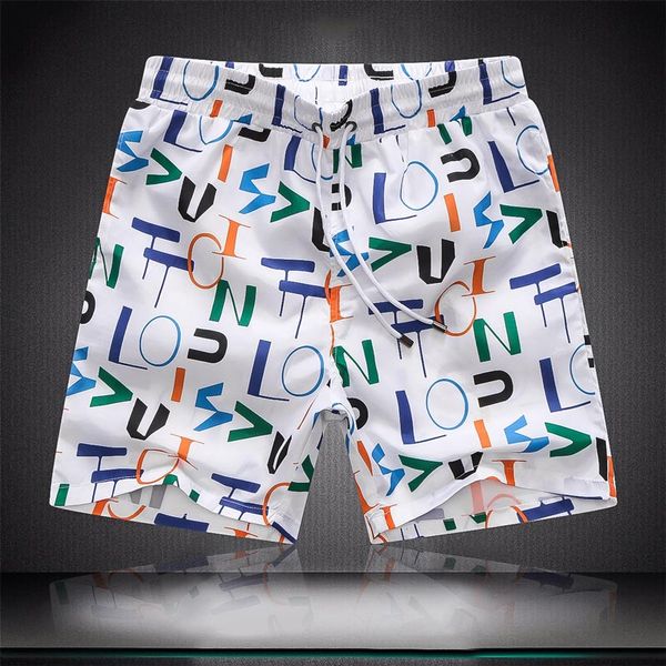 

2020 mens summer designer shorts casual sports pants summer quick drying mens beach pants black and white asian size m-3xl, White;black