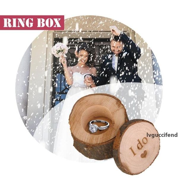 

personality ring box country wooden wedding beautiful romantic beautiful wedding supplies souvenirs 60*60*52mm
