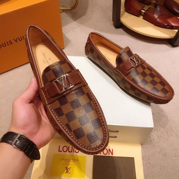 

luxury leather men leisure dress shoes party gift shoes mens wedding shoes lazy falts loafers lightweight loafers hockenheim mocassin 03, Black